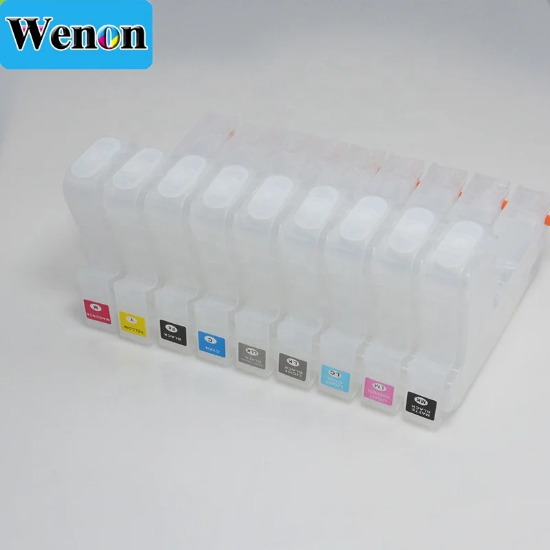 
With Chip Sensor Ink Cartridge Set For Epson 3800 3880 Refillable Ink Cartridge 