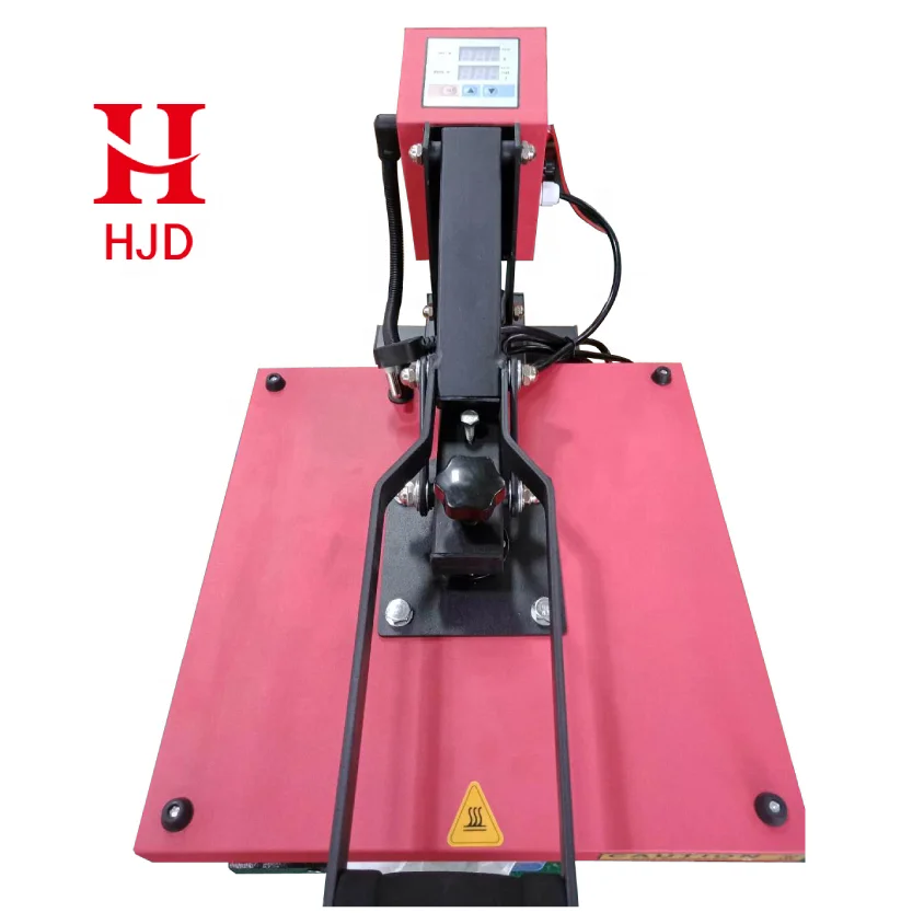 T shirt Label Printing  sublimation Manual High Pressure Heat Press Machine Manual heat press machine for t-shirt