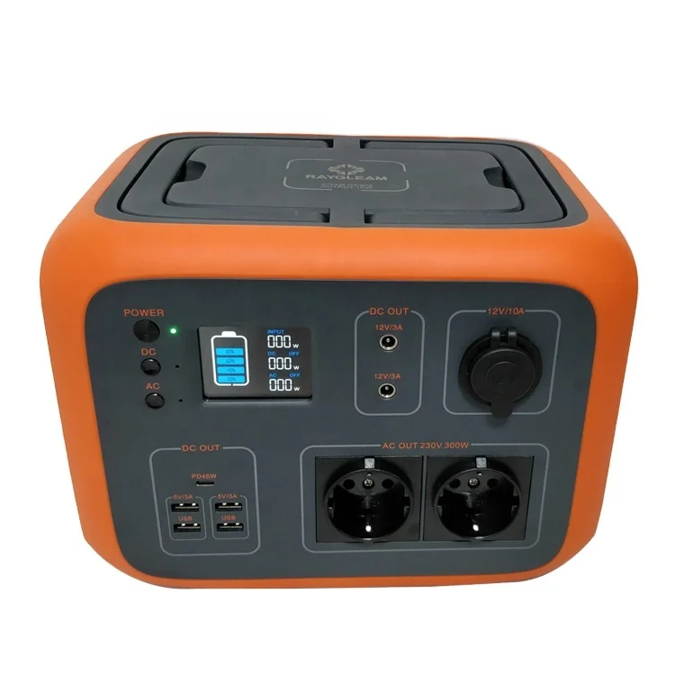 Solar portable charger 300W solar charger power bank 500Wh for home, camping,emergency power support