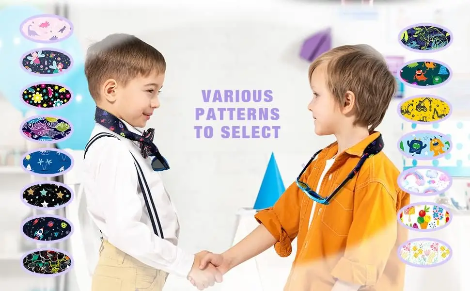 Custom Design Kids Eyewear Retainer, Eyeglasses & Sunglasses Strap for Kids, Floating Sunglass Lanyard for Kids