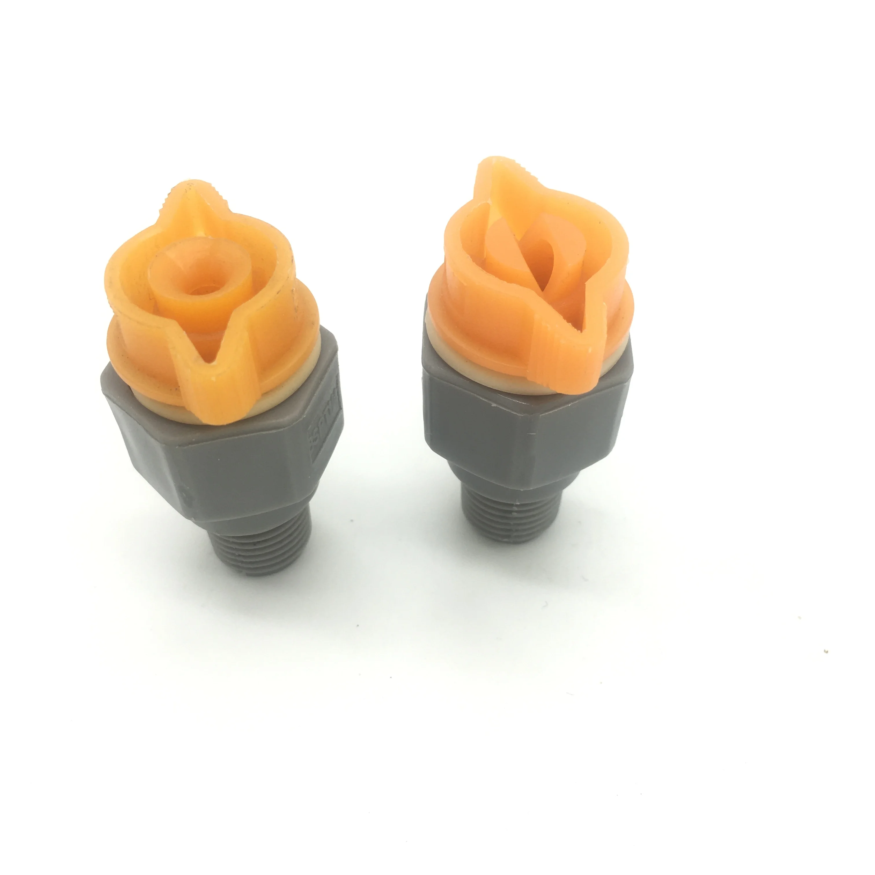 Plastic quick release and dismantle solid /full jet cone spray nozzle