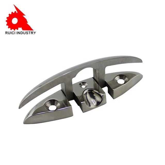 Пользовательские 316 из нержавеющей стали откидные аксессуары для яхт Cleat