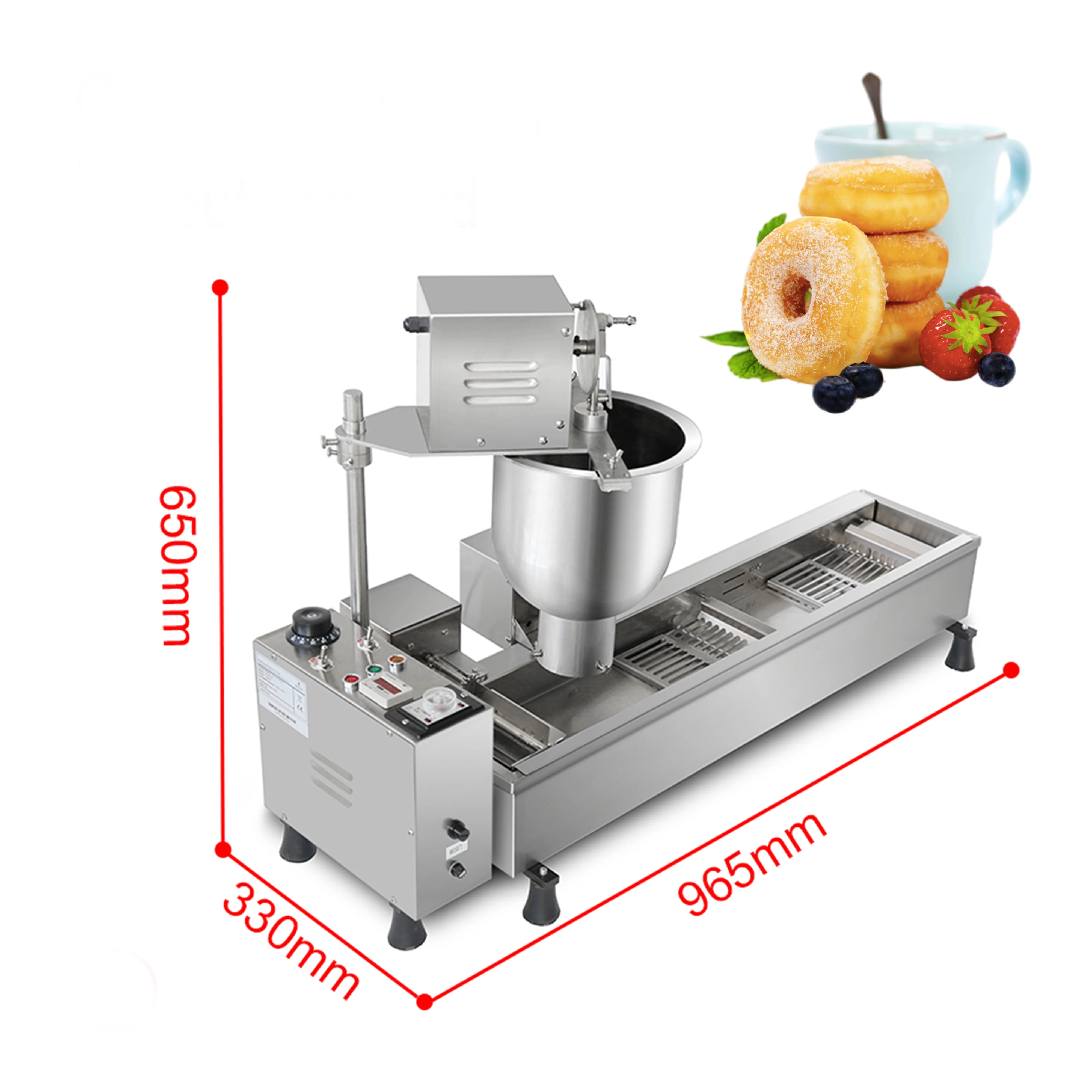 Commercial Donut Machine Full Automatic Donut Making Machine Mochi Donut Shape Maker Production Line