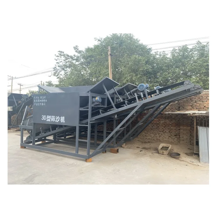 Double Deck Portable Stone Crusher Round Circular Vibrating Screen Rock Sand Screening Sand Trommel Screening Machine for Sale
