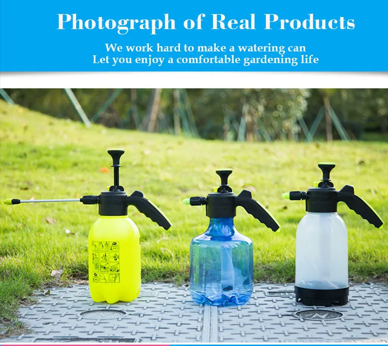 Jiabao 3L Hand Sprayer Bottle Trigger Pressure Sprayer Plastic Pressure Sprayers