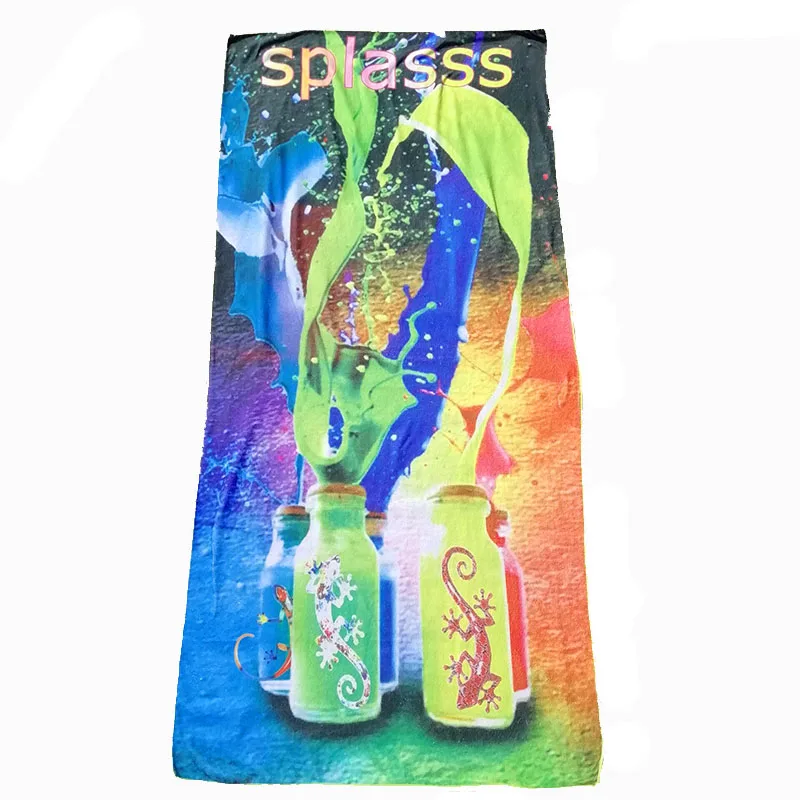 Eco-friendly microfiber 80%polyester 20% polyamide terry microfiber towel terry towels poly cotton terry for sublimation