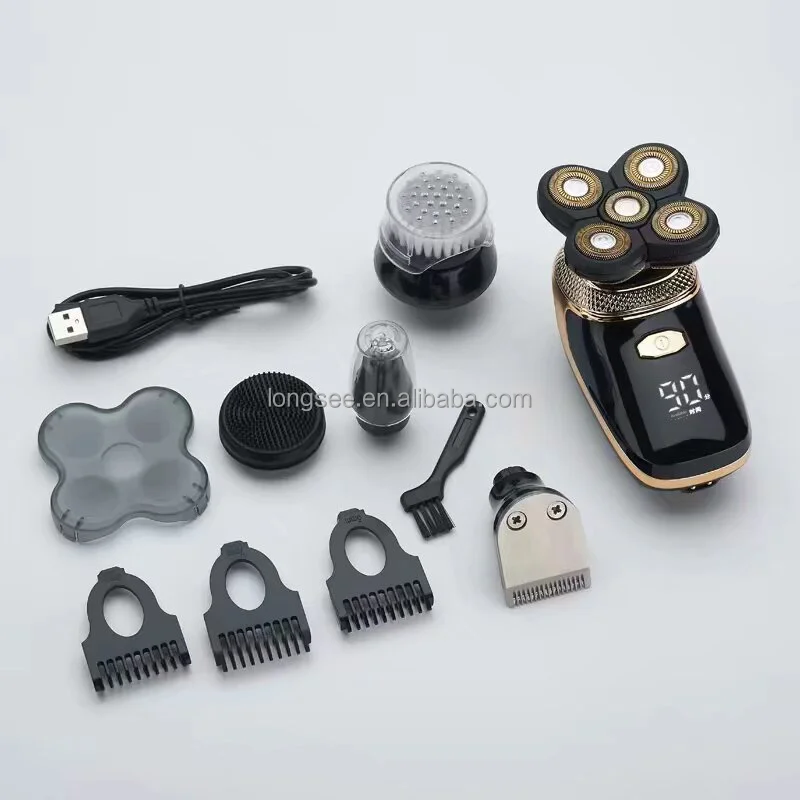 5 in 1 High Quality OEM Barber Hair Removal Shaver  Hair Cutting Machine Trimmer Men Shaving Machine Hair Clipper Trimmer