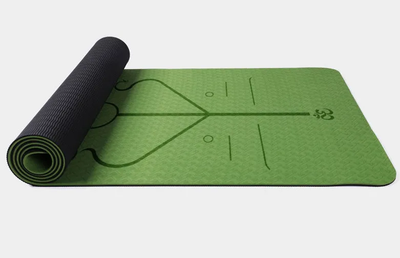 9.5 mm top quality TPE Yoga Mat Eco Friendly Private Label Anti Fatigue,High Quality Custom Logo Pilates Mat