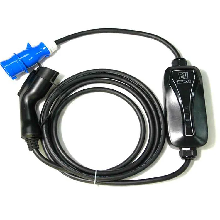 High Quality EV charging plug connector 32A Type 2 to Mode 3 cable