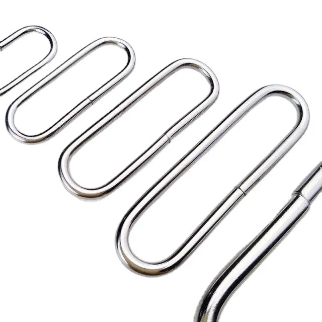 Custom Metal Iron Adjust Oval Plate Ring Buckle for Bag