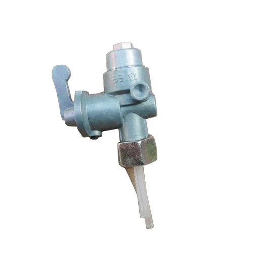 Custom Aluminum Die Casting Motorcycle Tank Lock VESPA/PX150 /SUPER Spare Parts Motorbike Fuel Cock