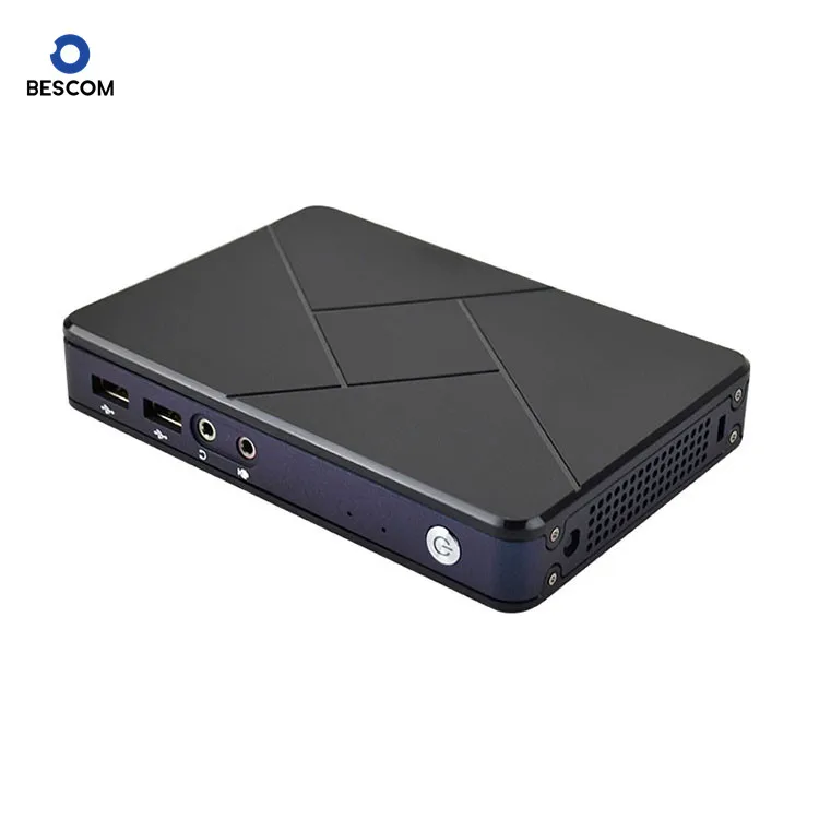 New PC Cheap Arm RK3328 CPU Zero Client Gigabit LAN Smart PC Station Quad Core Thin Client Network Mini PC