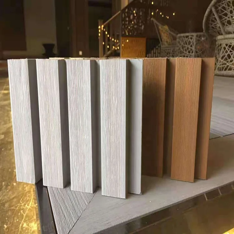 New Product Promotion Iso Outdoor Wpc Wood Plastic Wall Cladding Facade