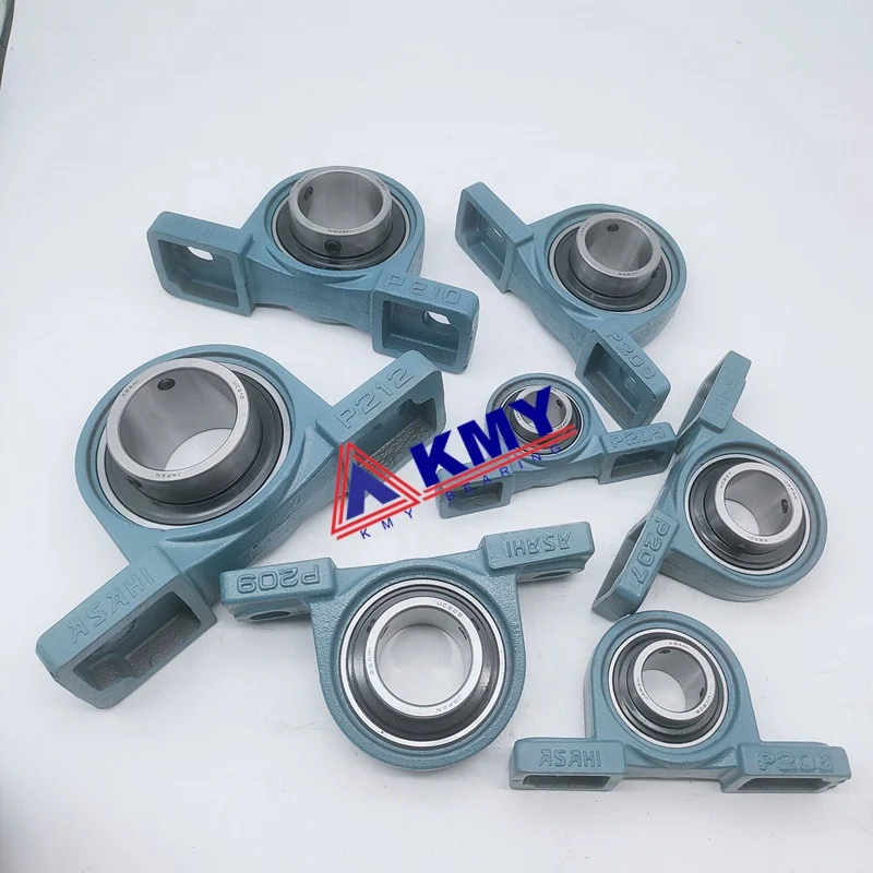 ASAHI Pillow Block Unit with Set Screws UCP205 pillow block bearing factory UCP 206 UCP 207 UCP 212