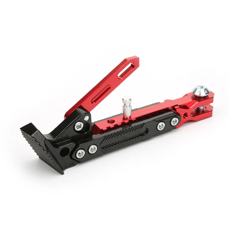 Motorcycle Modified Aluminum Alloy Adjustable Parking Side Support Frame Motorcycle Kickstand CNC Foot Side Stand