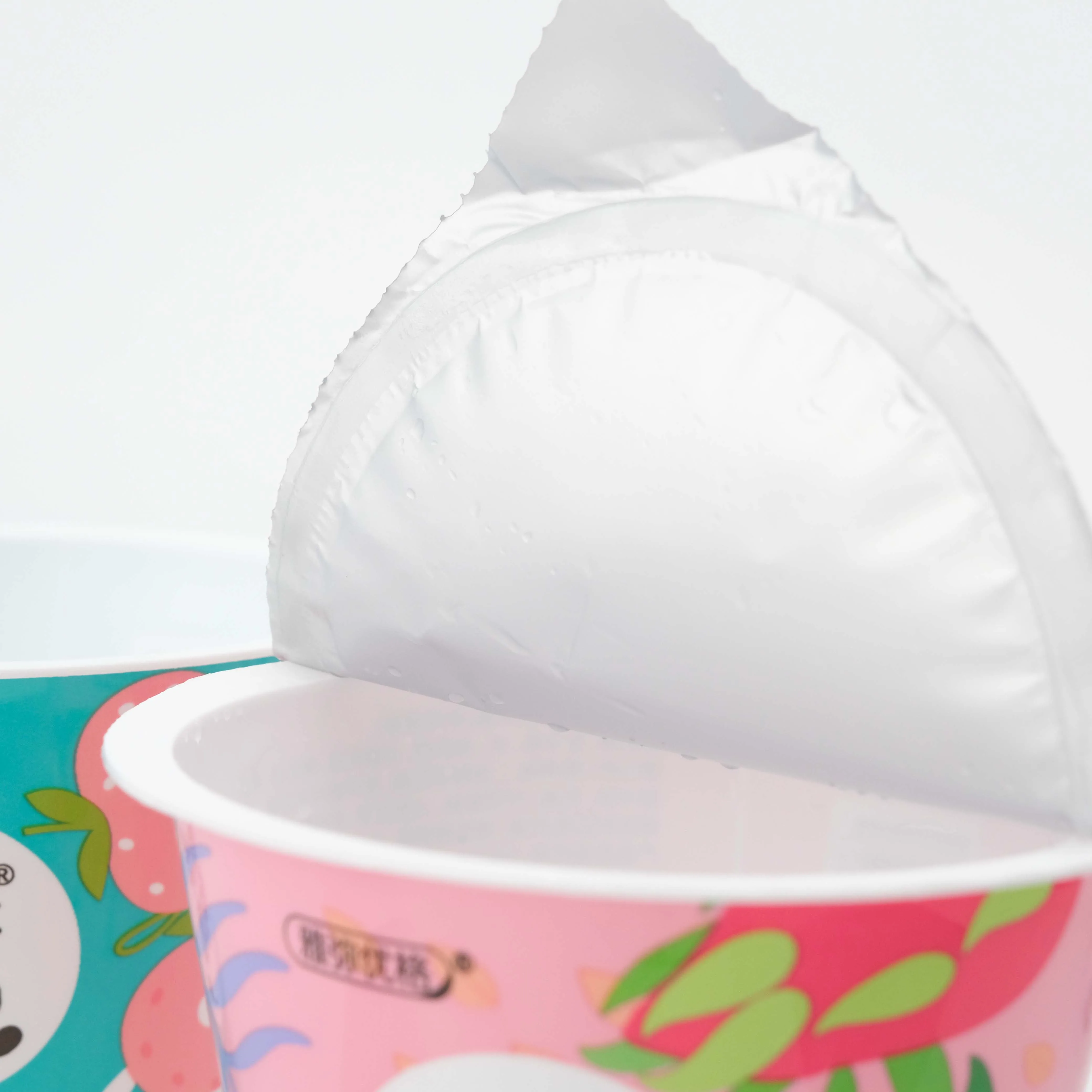 Customizable High Quality Embossed Die Cut Aluminum Seal Foil Hot Sale for Yogurt Packaging with Model Number Aluminum Foil Lid