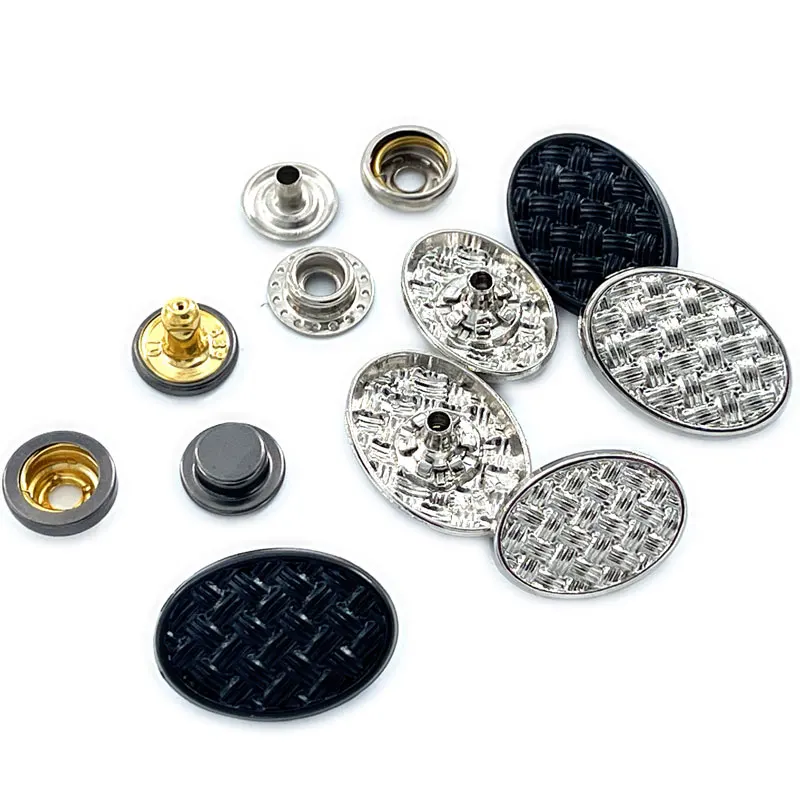 Suits Colorful 4 part Painted Heart Shape Cute Customized Logo Ring Snap Luxury Buttons For Clothing