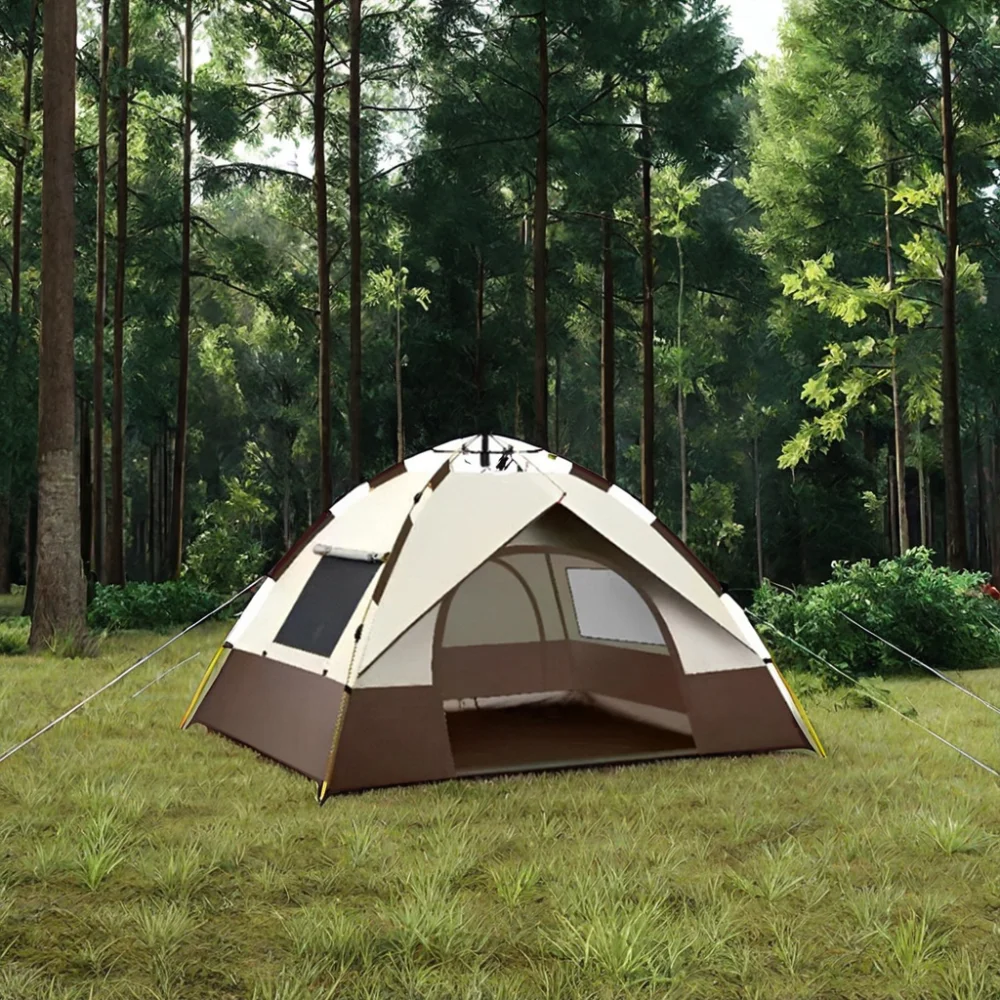 Wholesale Soft Fabric Wedding Portable Tent Outdoor 4 Person And Tents Camping Outdoor Air Tent For Make You Happy Travel