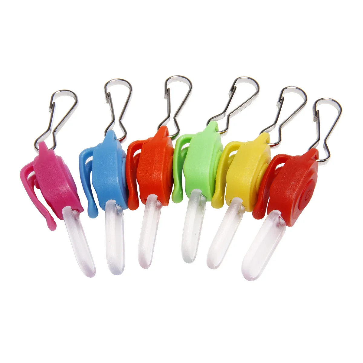 Cheap warning Led zipper pull light, LED Zip Safety Light Night Running Jogging Walking LED Warning Lamp