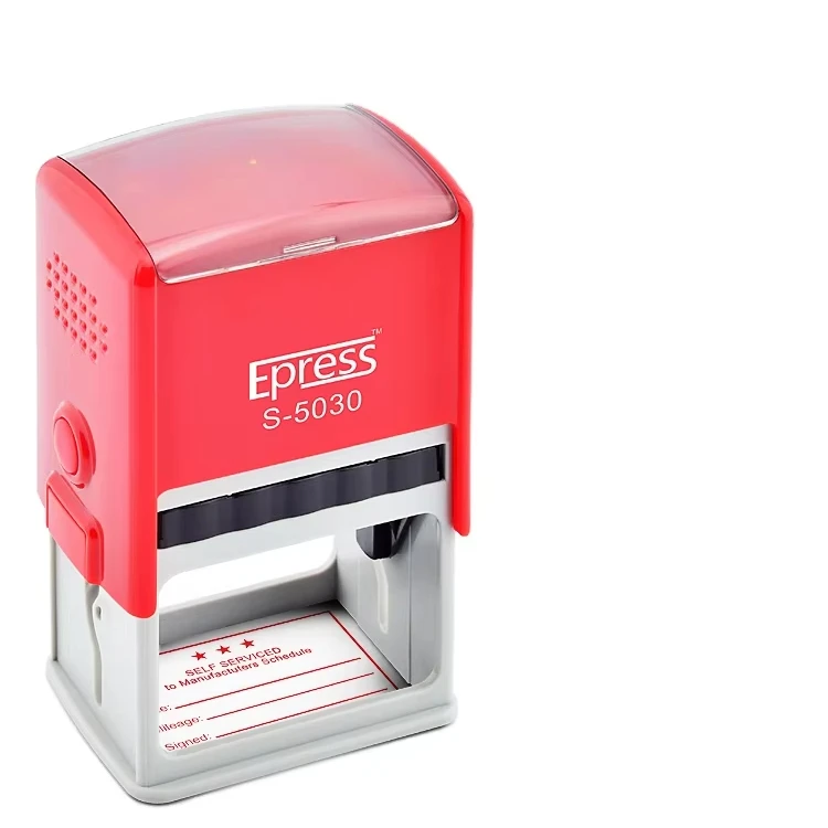 Маркировка резиновыми чернилами