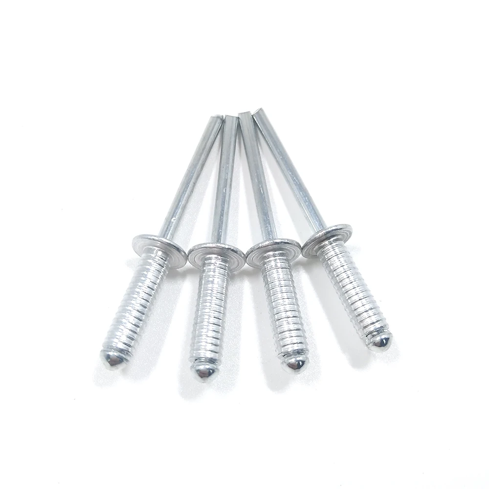 GROOVED BLIND RIVET MADE OF ALUMINIUM/STEEL MATERIAL