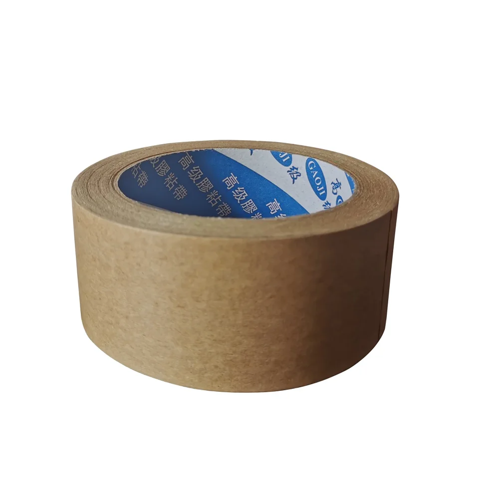 water activated kraft paper tape for carton box packing custom logo reinforced self adhesive