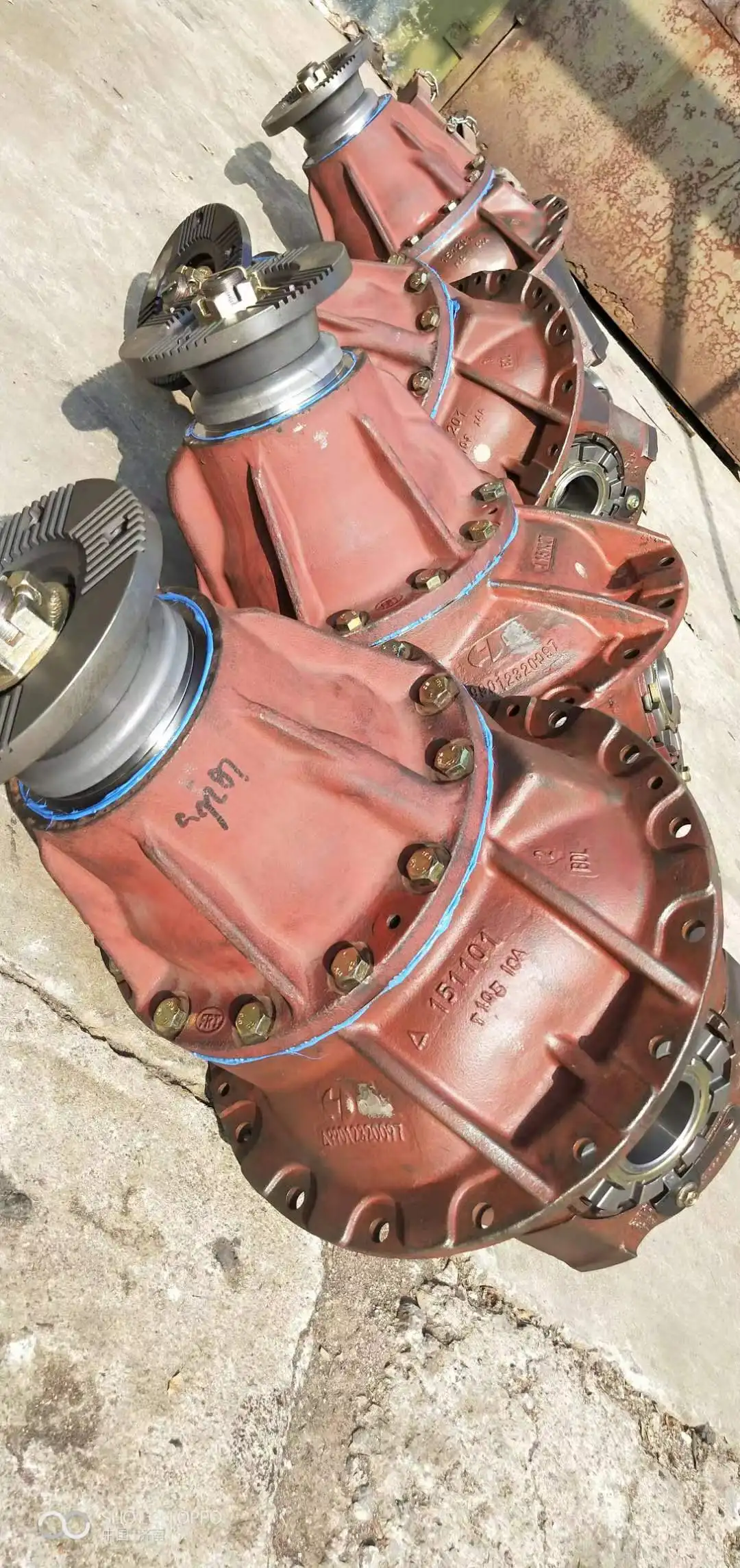 Главный редуктор задней оси в сборе 9:31 i = 11,98, контейнер для клемм SHACMAN SINOTRUK DZ9112320901, дифференциальная сборка