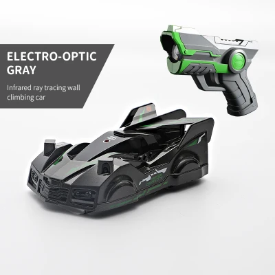 New Arrival Infrared Laser Guided Remote Control Wall Climbing Car Toy RC Cars Toy for Children Wall Climbing Car