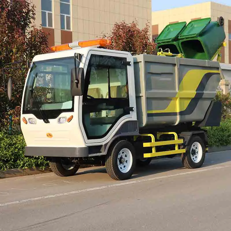 Yoursjoys Good Factory Price New Condition Electrical Garbage Truck