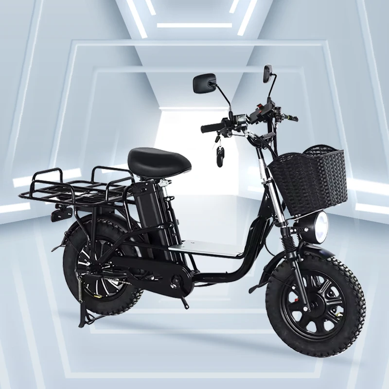 Cheap Prices Sale Fat Tire Big Wheel 48V 60V Electrical Scooter E-bikes City Hybrid Cargo Electric Bike with Battery for Adults