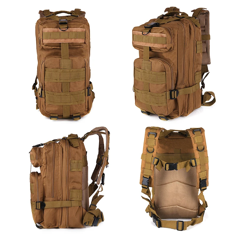 FLYFIT мужские оптовые пользовательские 25L система MOLLE 3 дня сумка для баг штурмовый походный рюкзак армейский тактический