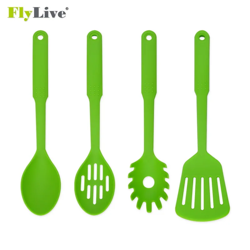 
Kitchen Tool Set Cooking Utensils Spoon Nonstick Nylon Household Cookware 6PCS Home Kitchen 