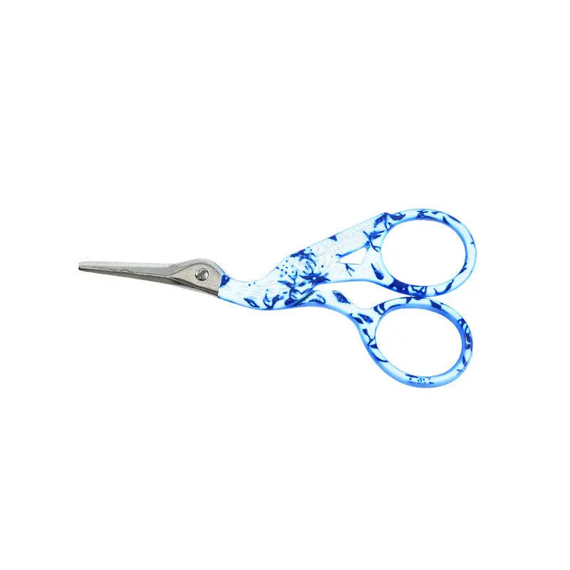 Other Top Sell Thread Cross - Stitch Crane Shaped Hair Scissors Professional Tailoring