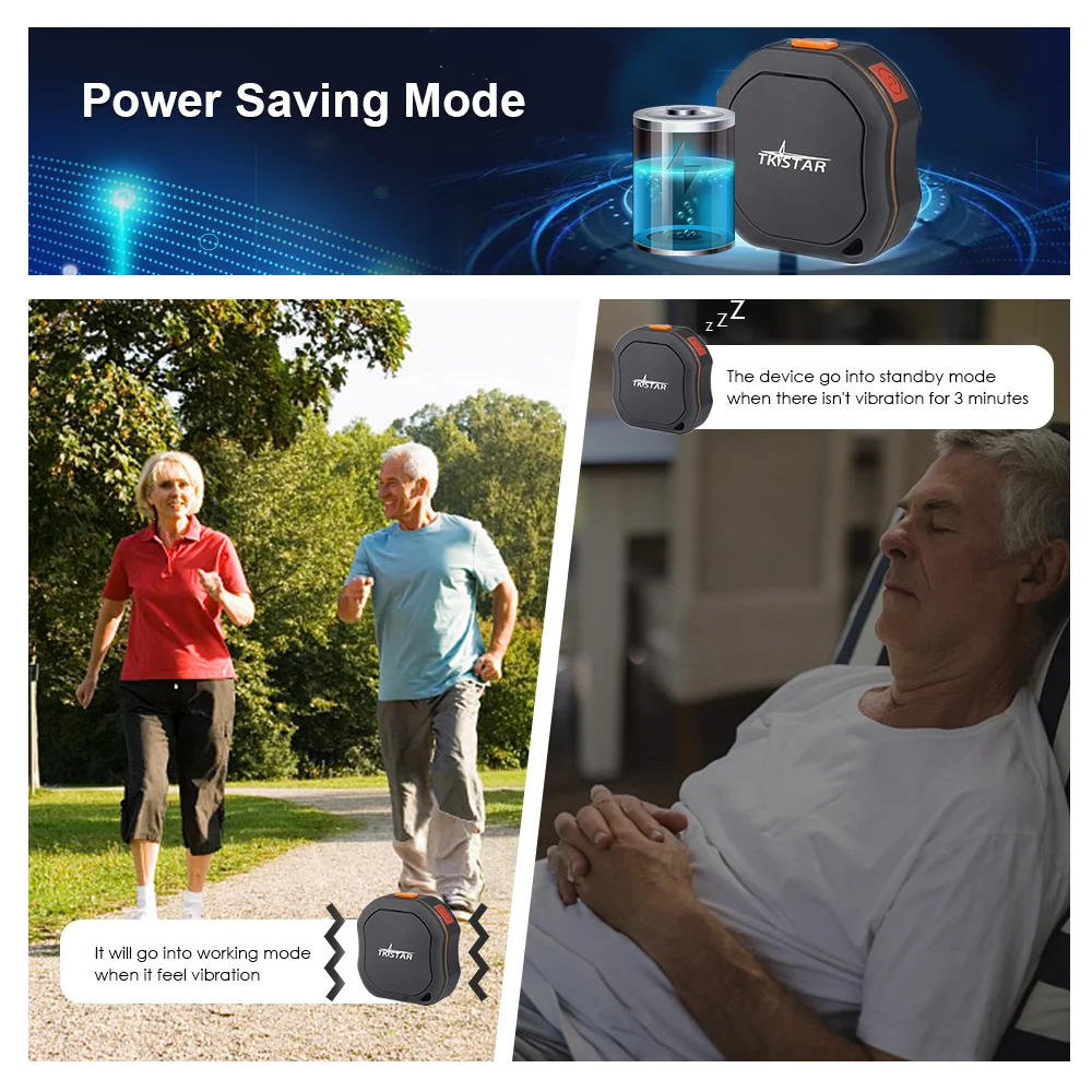 Portable GPS Tracker TK1000 Real-time Tracking Mini GPS Tracker