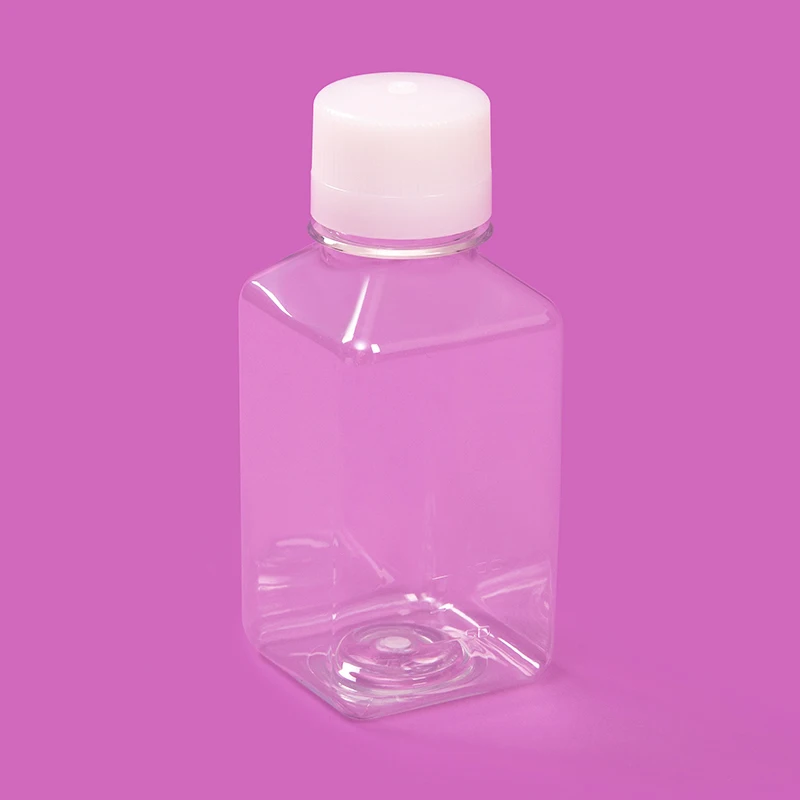 Square PETG Media Bottle