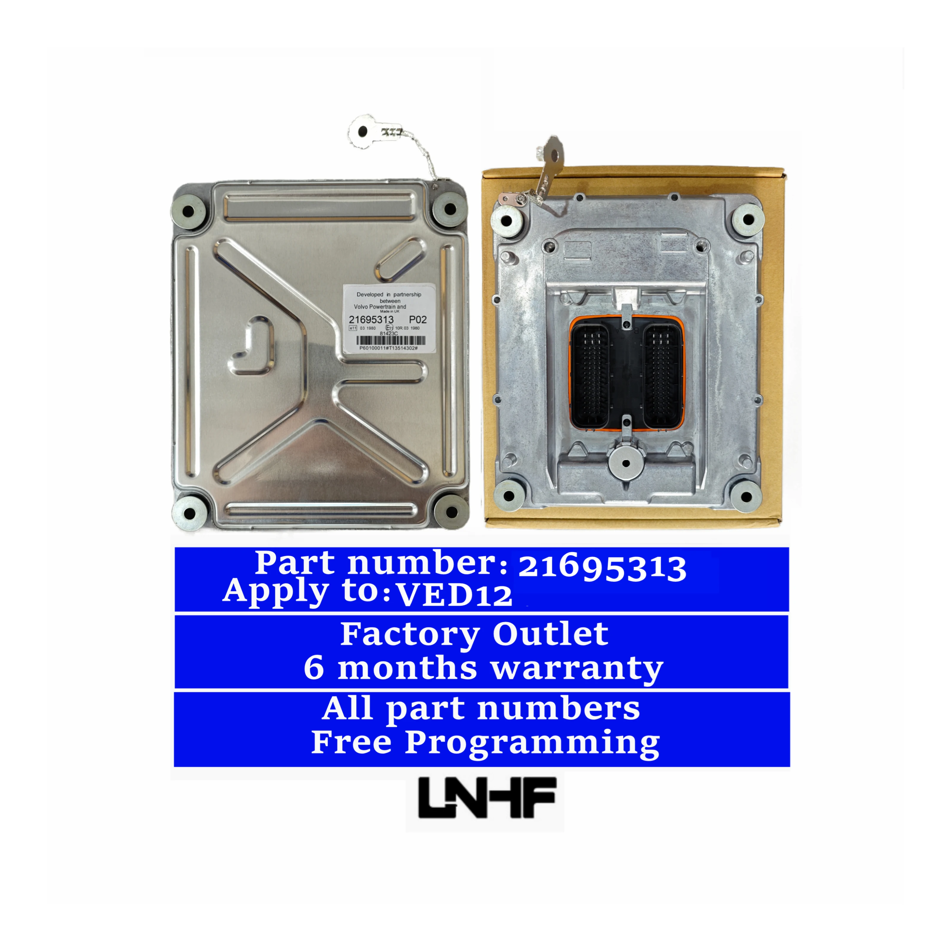 LNHF 21695313 D13 D16 TAD1250 TAD1643GE Truck generator Excavator EC330B EC360B EC460B engine control module ECU ECM 21695313