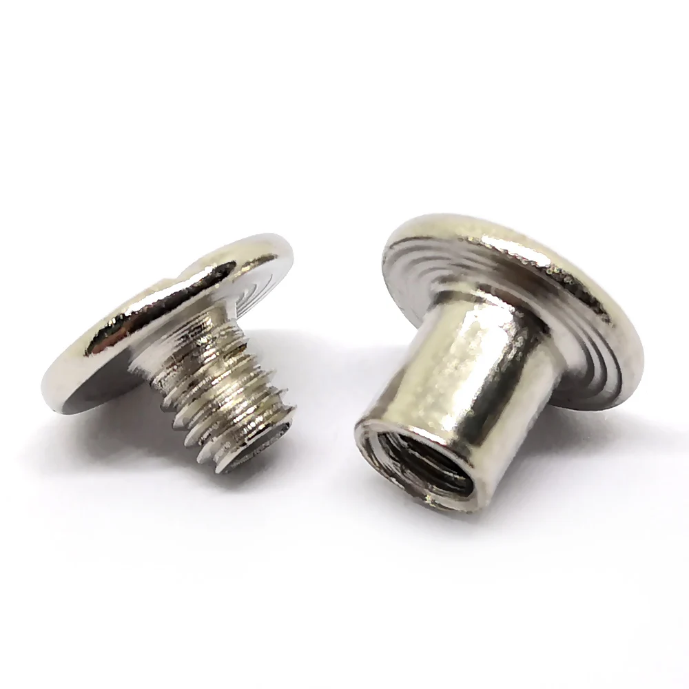 Hot Selling Chicago Screw Customized Stainless Steel Brass Chicago Screw Binding Post Male And Female Screw