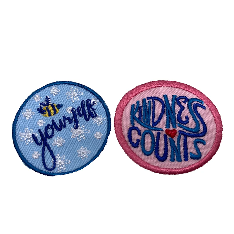 Embroidery Patches Iron Embroidered Hat Patches Patch For Hat Factory Price Custom Design Iron On Embroidered