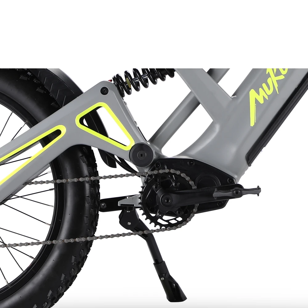 Mukuta Knight Factory Price Buy Fast Electric Mountain Bike Eu Cheap 24 Inch Fat Tire Electric Bike 2000W 1200W 52V 20Ah