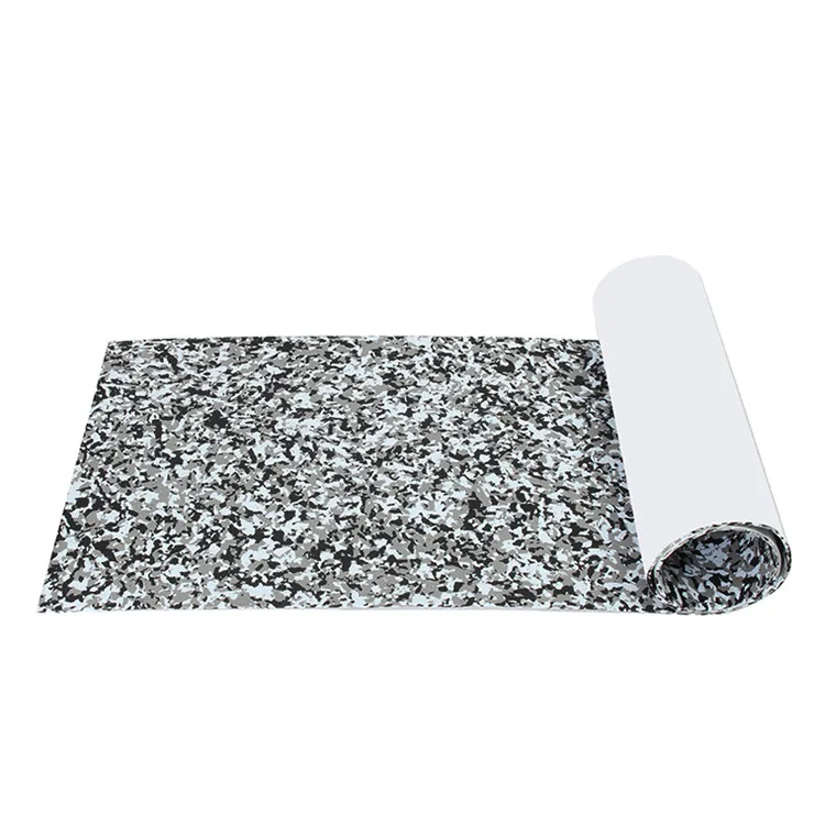 Hot Sale Cheaper Price 3m Spray Adhesive Decking Sheet Black Eva Foam Faux Teak Boat Flooring Marine Carpet