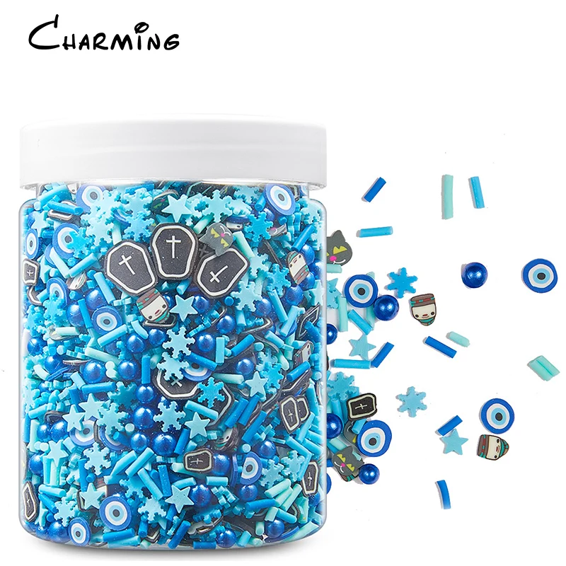 Polymer Clay Christmas Cute Gingerbread Food Polymer Clay Slices For Slime Filler Diy Crafts Keychain Decoration Nail Art