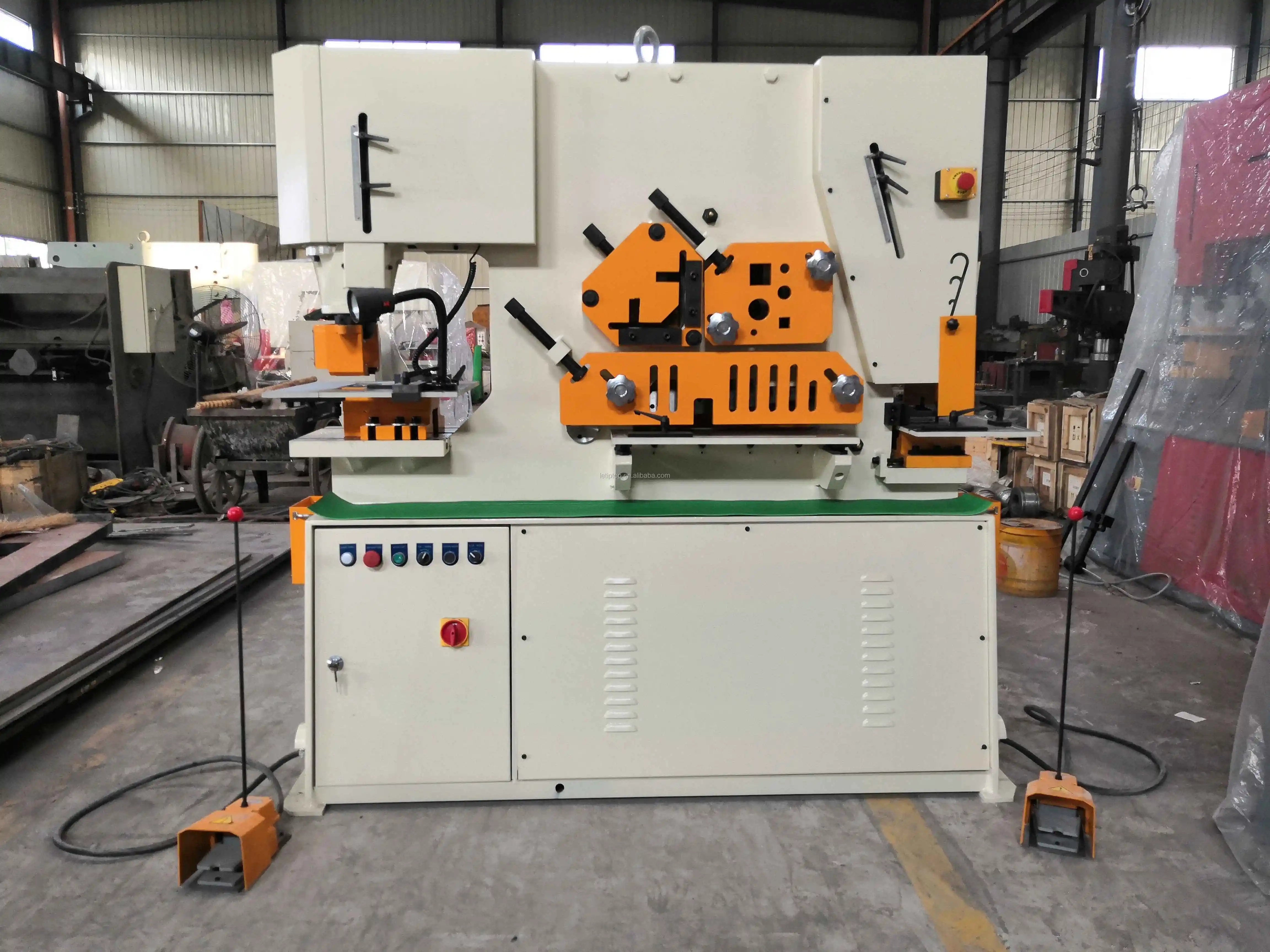 High rigidity machining frame China LETIPTOP universal type hydraulic ironworker