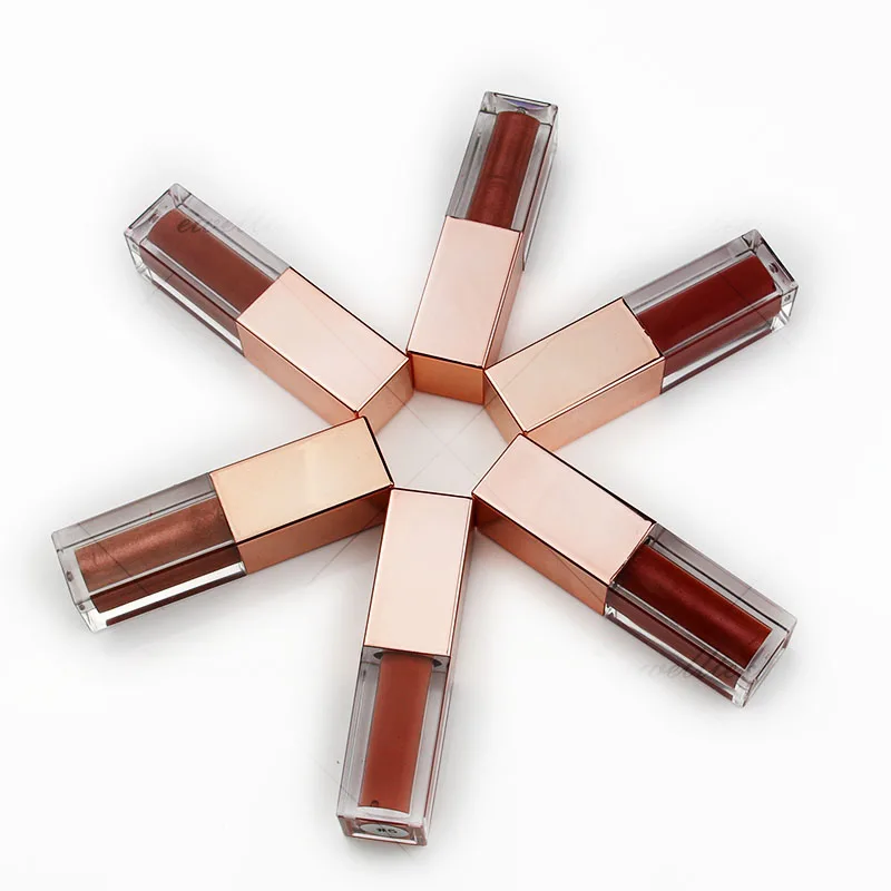 
Custom Labels Nude Colors Liquid Lipstick Private Label Glitter Shiny Waterproof Lip Gloss Vendor Oem 