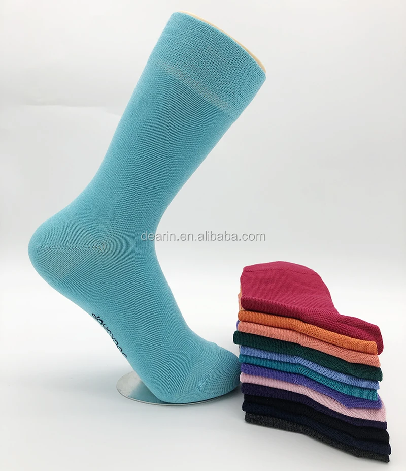 
DYLND19075 Bamboo fiber Diabetic Crew Socks with Non-Binding Top,Seamless Toe and use for all seasons 