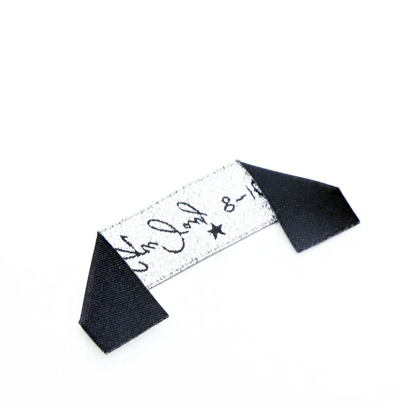 
Custom Log Fabric Shirt Brand Label Woven Tag 