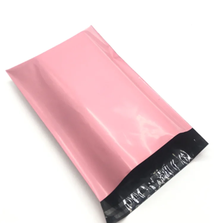
Biodegradable Pouch Custom Courier Mail Bag Biodegradable Black Pink Pouch 
