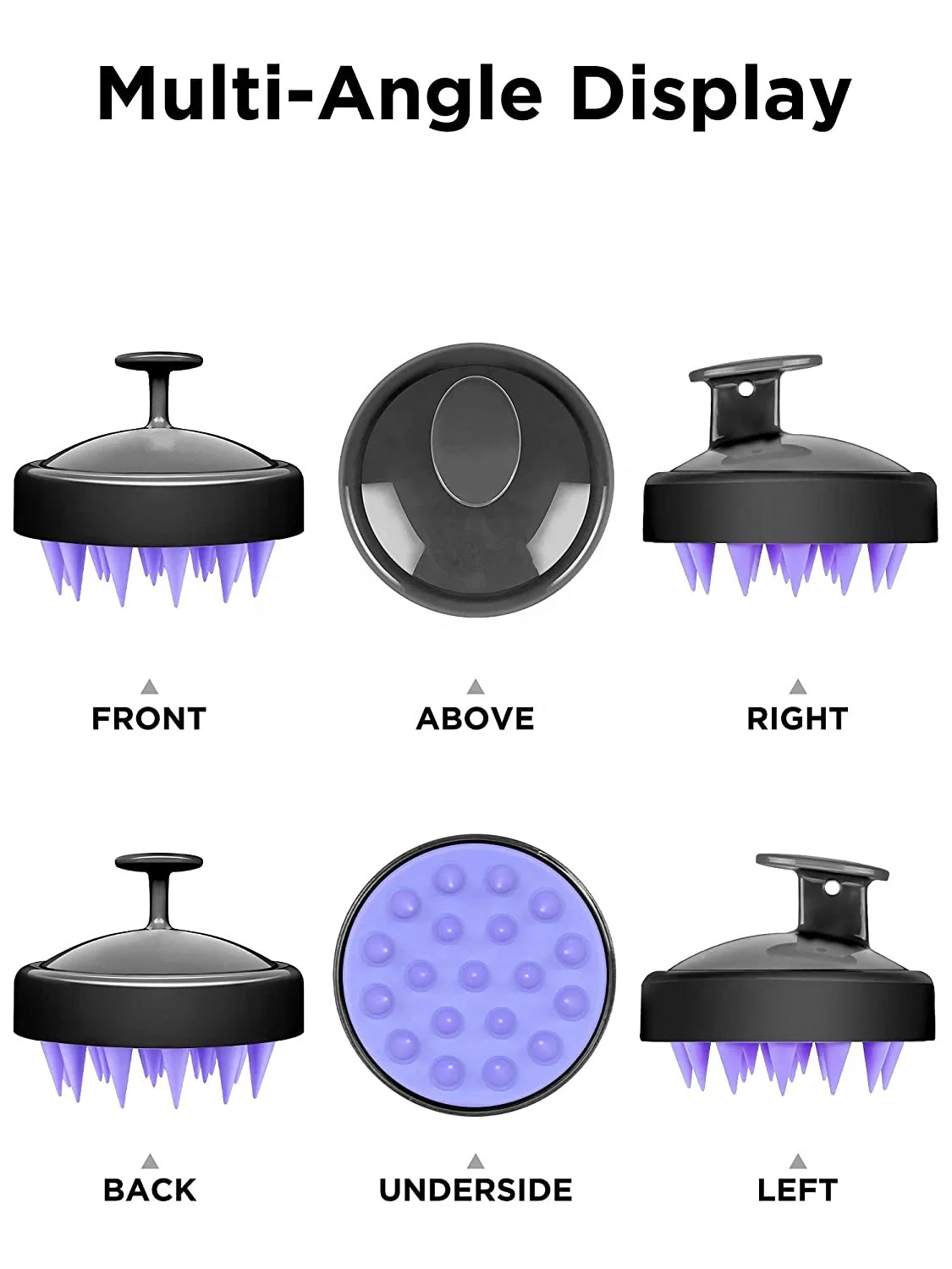 Silicone Brush Shampoo Scalp Silicone Brush Shampoo Dog Shampoo Brush