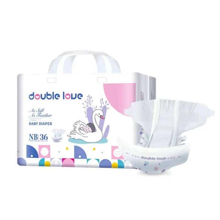 Бесплатный образец на заказ, оптовая продажа, одноразовые детские подгузники высокого качества, детские подгузники в тюках