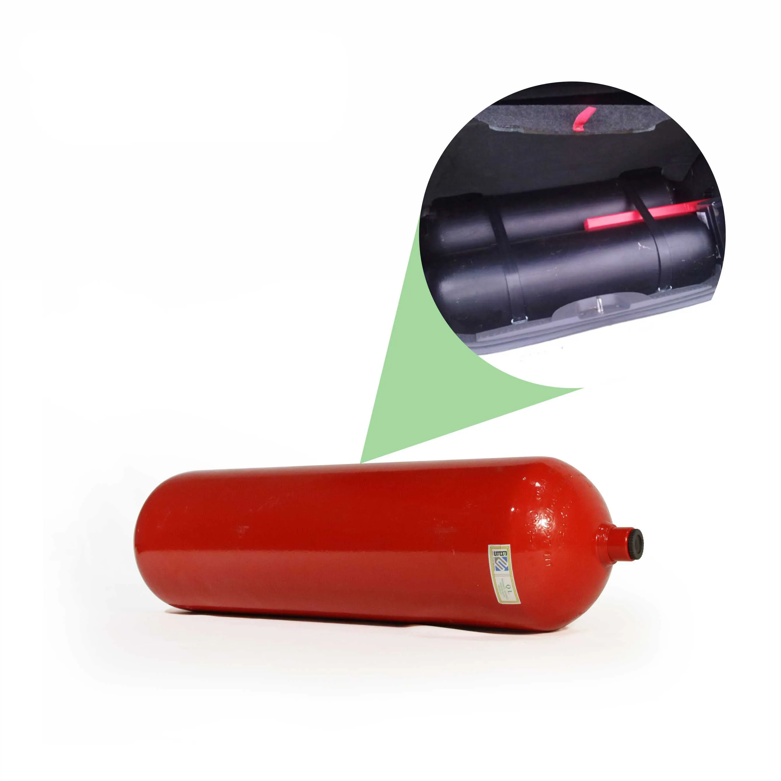 CNG Cylinders 122L Type 2 406mm Wall Thickness Industrial Use for Car Chinese Factory Supplier