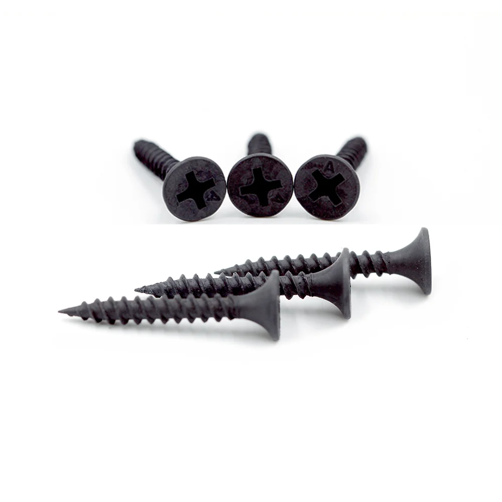 C1022 steel  Phosphating Drywall Screws C1022 Black Phosphating Drywall Screws Drywall Nails Keel Screws